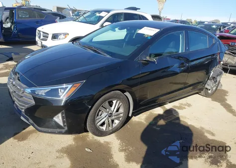2020 Hyundai Elantra Sel из США, поврежденный, VIN 5NPD84LF7LH563670